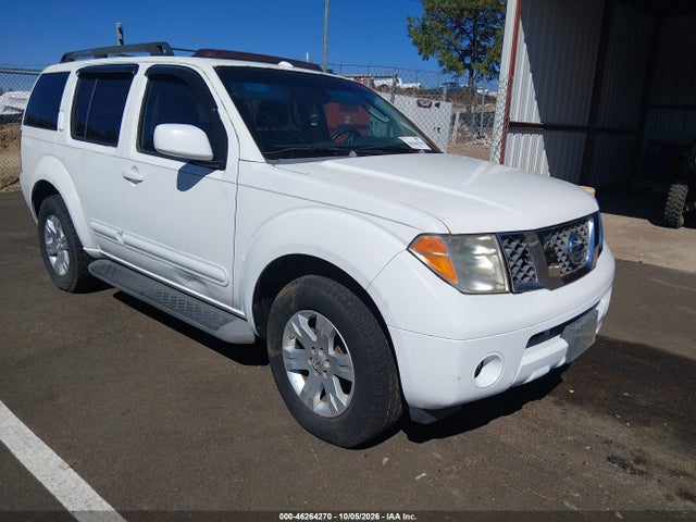 2007 Nissan Pathfinder Le/se/xe მანქანა იყიდება აუქციონზე, vin: 5N1AR18U67C600601, აუქციონის ნომერი: 46264270