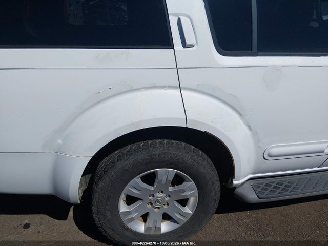 2007 Nissan Pathfinder Le/se/xe მანქანა იყიდება აუქციონზე, vin: 5N1AR18U67C600601, აუქციონის ნომერი: 46264270