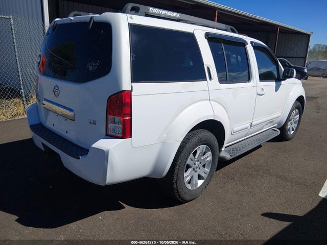 2007 Nissan Pathfinder Le/se/xe მანქანა იყიდება აუქციონზე, vin: 5N1AR18U67C600601, აუქციონის ნომერი: 46264270