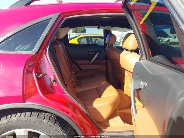 Продажа на аукционе авто 2003 Infiniti Fx35, vin: JNRAS08W03X200749, номер лота: 46264317