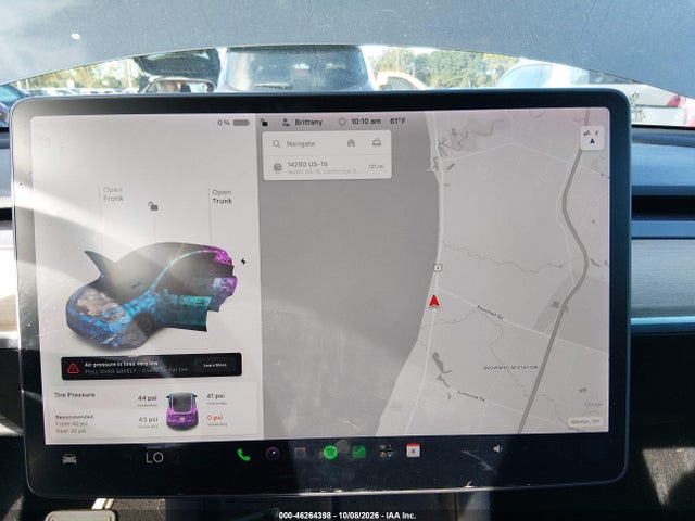 46264398 :رقم المزاد ، 5YJYGDEEXMF199690 vin ، 2021 Tesla Model Y Long Range Dual Motor All-wheel Drive مزاد بيع