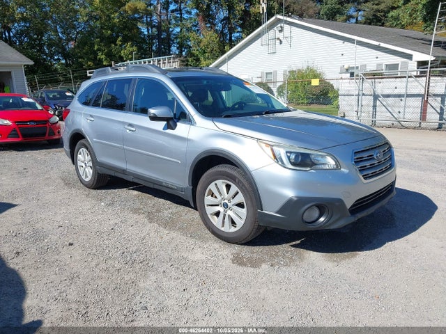 2015 Subaru Outback 2.5i Premium მანქანა იყიდება აუქციონზე, vin: 4S4BSBHC9F3339226, აუქციონის ნომერი: 46264402