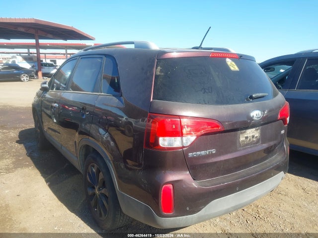 KIA SORENTO LX 2014 5XYKTCA6XEG439597 Image 3