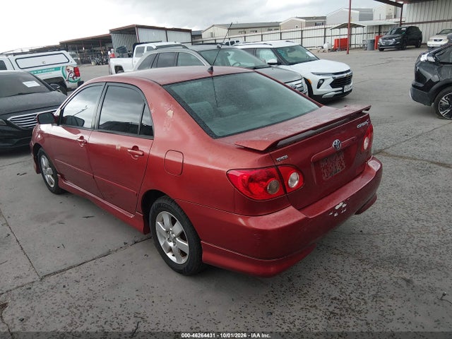 2005 Toyota Corolla S მანქანა იყიდება აუქციონზე, vin: 2T1BR32E15C432537, აუქციონის ნომერი: 46264431