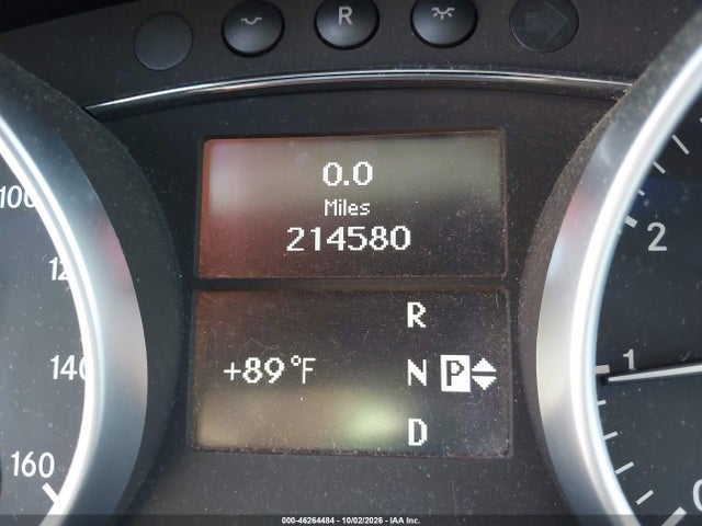 Продажа на аукционе авто 2009 Mercedes-benz Ml 350 4matic, vin: 4JGBB86E89A492459, номер лота: 46264484