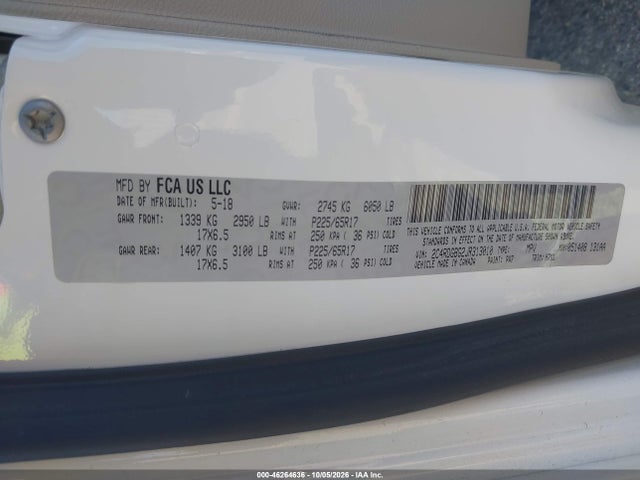 Dodge Grand Caravan Se 2018 2C4RDGBG2JR313010 Image 9