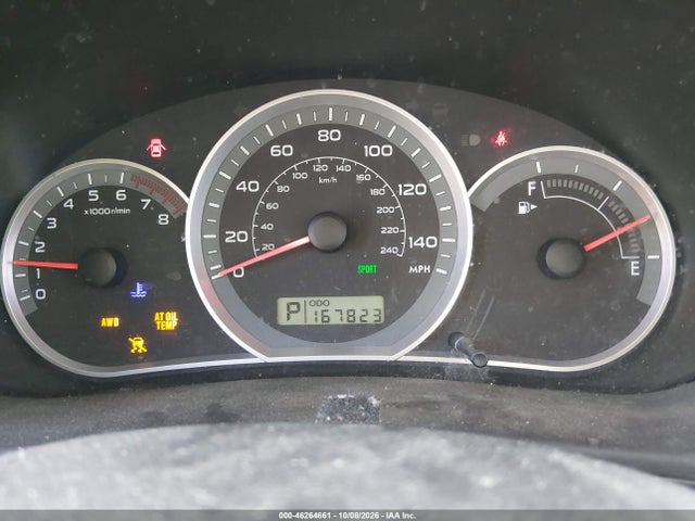 Продажа на аукционе авто 2009 Subaru Impreza Outback Sport, vin: JF1GH63609H806936, номер лота: 46264661