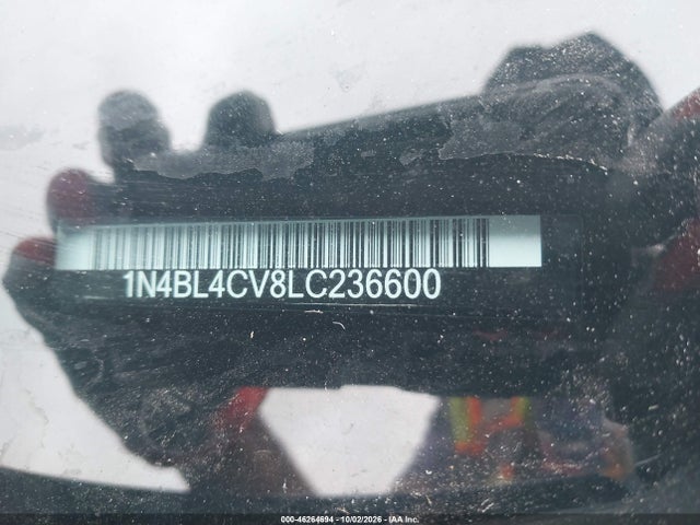 46264694 :رقم المزاد ، 1N4BL4CV8LC236600 vin ، 2020 Nissan Altima Sr Fwd مزاد بيع
