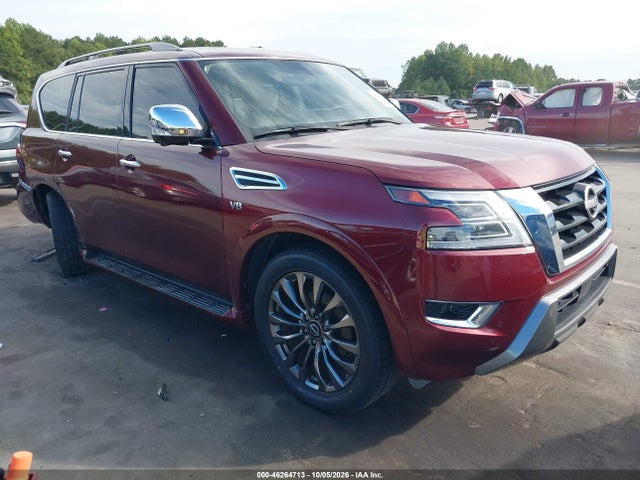 Aukcja sprzedaży 2021 Nissan Armada Platinum 4wd, vin: JN8AY2DB8M9792652, numer aukcji: 46264713