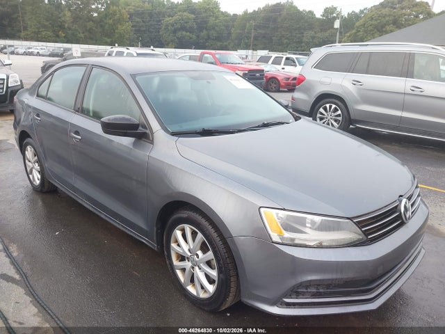46264830 :رقم المزاد ، 3VWD17AJXFM400763 vin ، 2015 Volkswagen Jetta 1.8t Se مزاد بيع