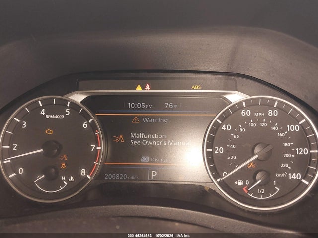 Aukcja sprzedaży 2020 Nissan Altima Sr Fwd, vin: 1N4BL4CV8LC120958, numer aukcji: 46264983