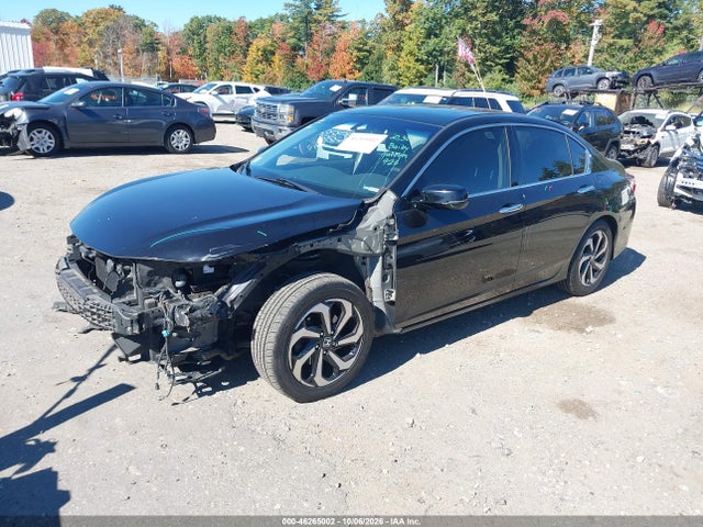 46265002 :رقم المزاد ، 1HGCR3F84HA016923 vin ، 2017 Honda Accord Ex-l V6 مزاد بيع
