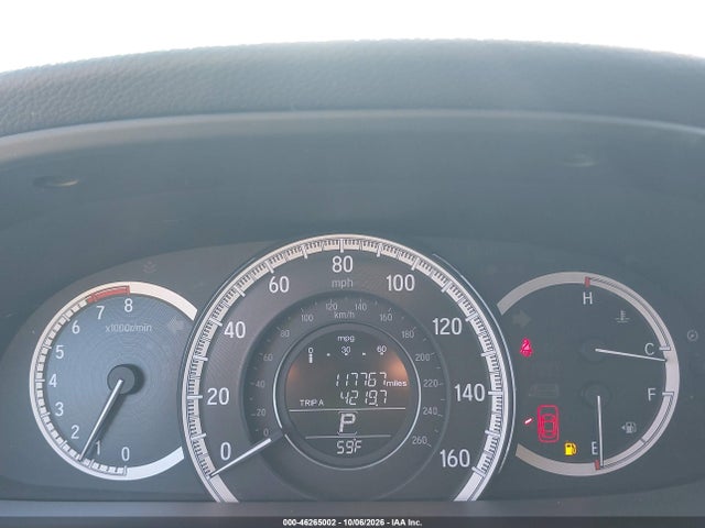 46265002 :رقم المزاد ، 1HGCR3F84HA016923 vin ، 2017 Honda Accord Ex-l V6 مزاد بيع