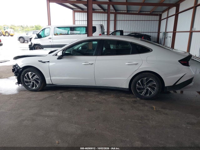46265012 :رقم المزاد ، KMHL24JJ9TA147790 vin ، 2026 Hyundai Sonata Hybrid Blue مزاد بيع