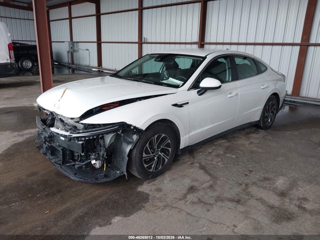 46265012 :رقم المزاد ، KMHL24JJ9TA147790 vin ، 2026 Hyundai Sonata Hybrid Blue مزاد بيع