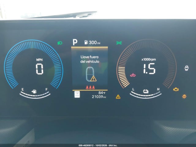 46265012 :رقم المزاد ، KMHL24JJ9TA147790 vin ، 2026 Hyundai Sonata Hybrid Blue مزاد بيع