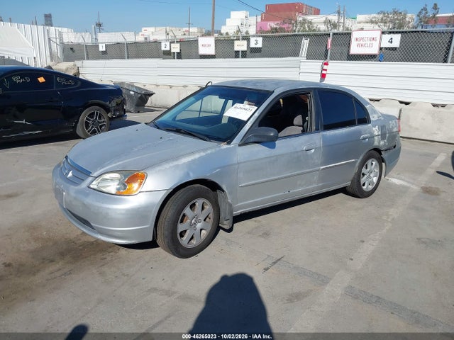 Продажа на аукционе авто 2002 Honda Civic Lx, vin: 2HGES16562H585000, номер лота: 46265023