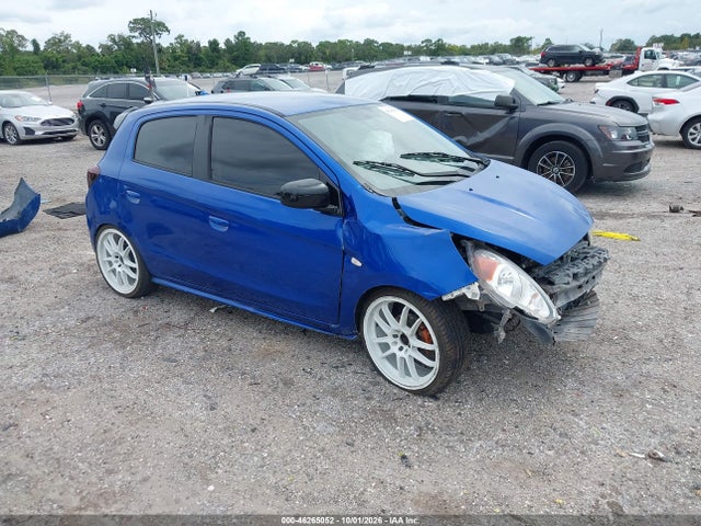 2018 Mitsubishi Mirage Es მანქანა იყიდება აუქციონზე, vin: ML32A3HJ0JH004706, აუქციონის ნომერი: 46265052
