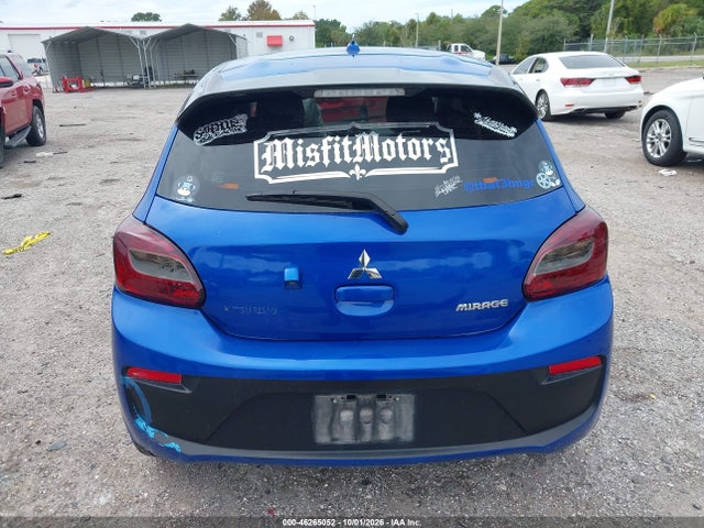 2018 Mitsubishi Mirage Es მანქანა იყიდება აუქციონზე, vin: ML32A3HJ0JH004706, აუქციონის ნომერი: 46265052