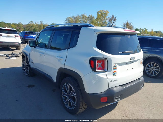 2015 Jeep Renegade Limited მანქანა იყიდება აუქციონზე, vin: ZACCJBDTXFPB41235, აუქციონის ნომერი: 46265054