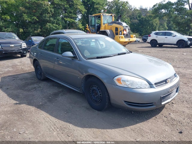 2009 Chevrolet Impala Ls მანქანა იყიდება აუქციონზე, vin: 2G1WB57K391226598, აუქციონის ნომერი: 46265062