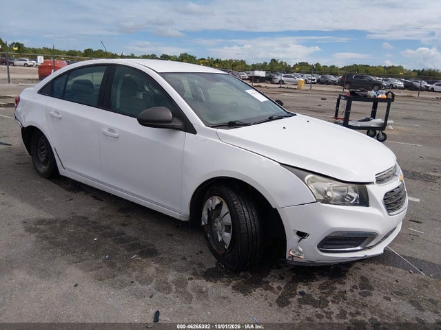 Aukcja sprzedaży 2016 Chevrolet Cruze Limited Ls, vin: 1G1PC5SH7G7220302, numer aukcji: 46265382