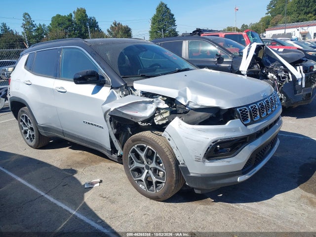 Продаж на аукціоні авто 2026 Jeep Compass Limited, vin: 3C4NJDCNXTT246918, номер лоту: 46265388