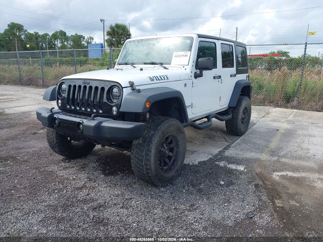 2017 Jeep Wrangler Unlimited Willy Wheeler 4x4 მანქანა იყიდება აუქციონზე, vin: 1C4BJWDG0HL653101, აუქციონის ნომერი: 46265508