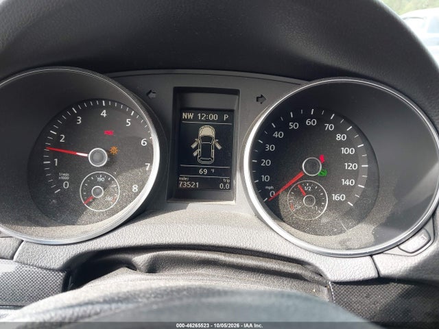2012 Volkswagen Jetta Sportwagen 2.5l Se მანქანა იყიდება აუქციონზე, vin: 3VWPP7AJ5CM669065, აუქციონის ნომერი: 46265523
