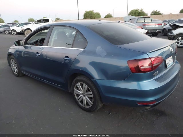 2017 Volkswagen Jetta 1.4t S მანქანა იყიდება აუქციონზე, vin: 3VW2B7AJ7HM224598, აუქციონის ნომერი: 46265594
