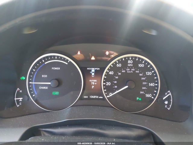 2014 Lexus Es 300h მანქანა იყიდება აუქციონზე, vin: JTHBW1GG3E2047551, აუქციონის ნომერი: 46265636