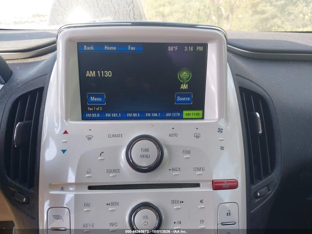 Продажа на аукционе авто 2012 Chevrolet Volt, vin: 1G1RA6E45CU123401, номер лота: 46265673