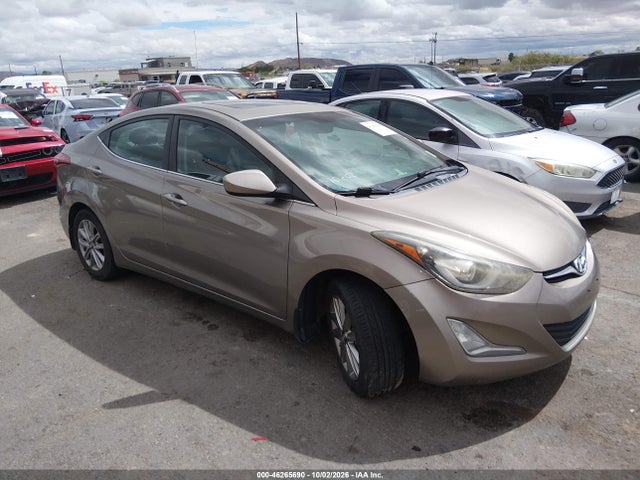 Продажа на аукционе авто 2015 Hyundai Elantra Se, vin: 5NPDH4AEXFH610706, номер лота: 46265690