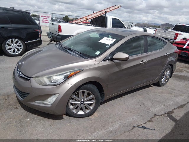 Продажа на аукционе авто 2015 Hyundai Elantra Se, vin: 5NPDH4AEXFH610706, номер лота: 46265690