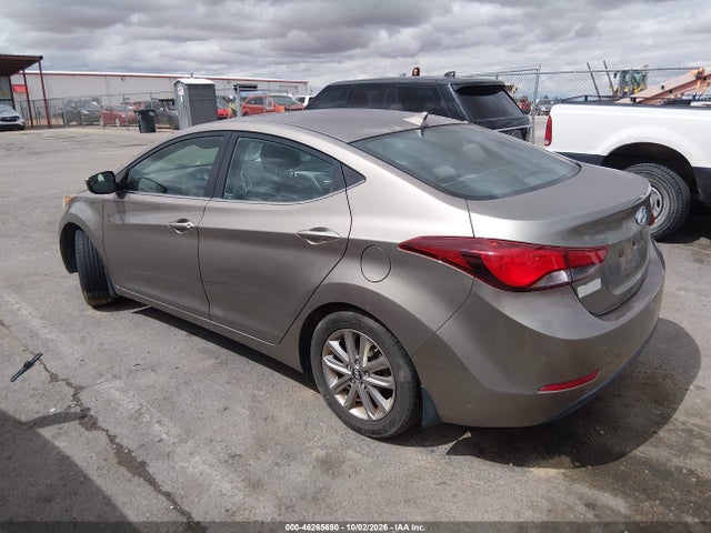 Продажа на аукционе авто 2015 Hyundai Elantra Se, vin: 5NPDH4AEXFH610706, номер лота: 46265690