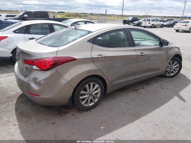 Продажа на аукционе авто 2015 Hyundai Elantra Se, vin: 5NPDH4AEXFH610706, номер лота: 46265690