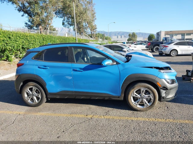2022 Hyundai Kona Sel მანქანა იყიდება აუქციონზე, vin: KM8K6CABXNU914650, აუქციონის ნომერი: 46265814