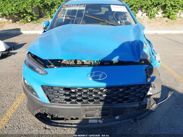 2022 Hyundai Kona Sel მანქანა იყიდება აუქციონზე, vin: KM8K6CABXNU914650, აუქციონის ნომერი: 46265814