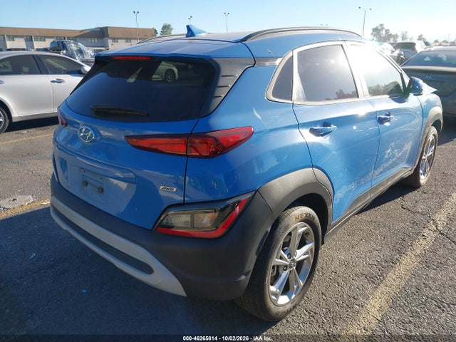 2022 Hyundai Kona Sel მანქანა იყიდება აუქციონზე, vin: KM8K6CABXNU914650, აუქციონის ნომერი: 46265814