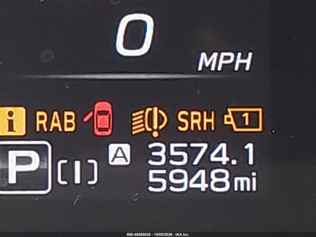 46265820 :رقم المزاد ، 4S4GUHM66S3708718 vin ، 2025 Subaru Crosstrek Limited مزاد بيع