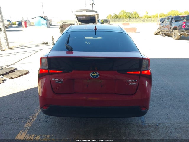 Продаж на аукціоні авто 2019 Toyota Prius Limited, vin: JTDKARFU9K3078847, номер лоту: 46265935