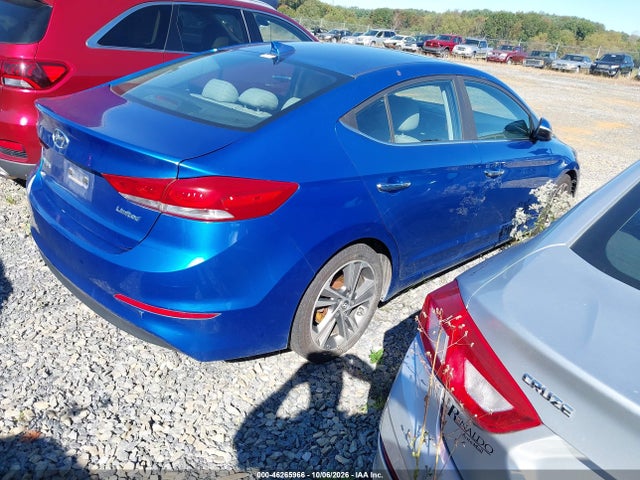 46265966 :رقم المزاد ، 5NPD84LF5HH051767 vin ، 2017 Hyundai Elantra Limited مزاد بيع