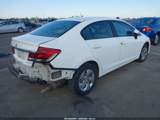 Aukcja sprzedaży 2013 Honda Civic Lx, vin: 19XFB2F51DE281502, numer aukcji: 46265995