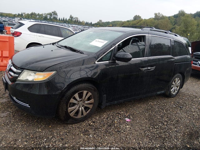 46266001 :رقم المزاد ، 5FNRL5H63EB035550 vin ، 2014 Honda Odyssey Ex-l مزاد بيع