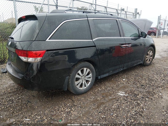 46266001 :رقم المزاد ، 5FNRL5H63EB035550 vin ، 2014 Honda Odyssey Ex-l مزاد بيع