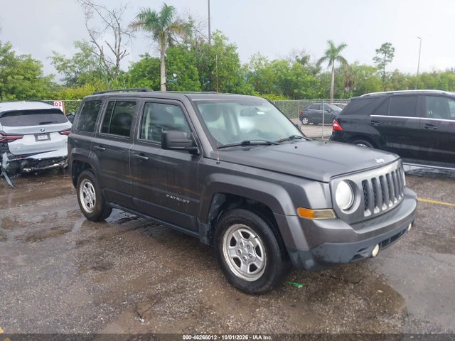 46266012 :رقم المزاد ، 1C4NJPBA0GD776519 vin ، 2016 Jeep Patriot Sport مزاد بيع