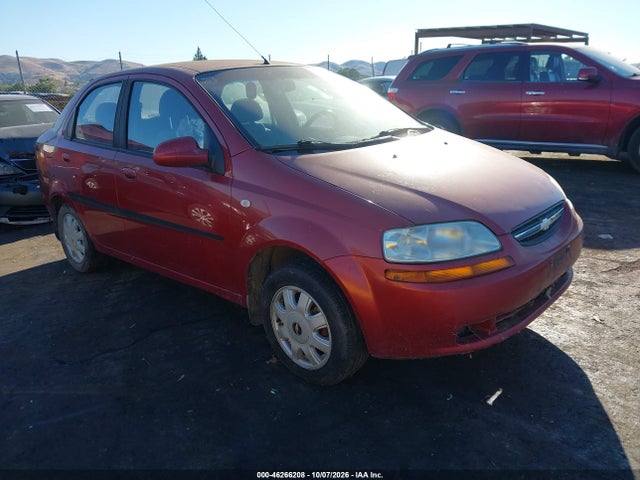 Aukcja sprzedaży 2005 Chevrolet Aveo Lt, vin: KL1TG52685B444656, numer aukcji: 46266208