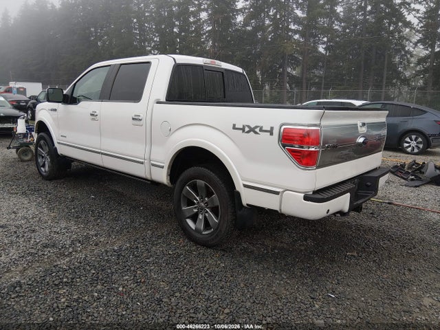 2011 Ford F-150 Platinum მანქანა იყიდება აუქციონზე, vin: 1FTFW1ET1BFC24461, აუქციონის ნომერი: 46266223