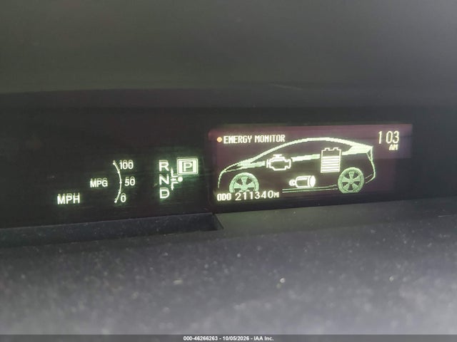 46266263 :رقم المزاد ، JTDKN3DU0B5347374 vin ، 2011 Toyota Prius Three مزاد بيع