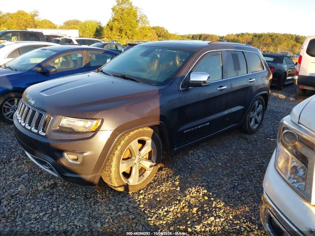 Продажа на аукционе авто 2014 Jeep Grand Cherokee Overland, vin: 1C4RJFCM0EC315831, номер лота: 46266292